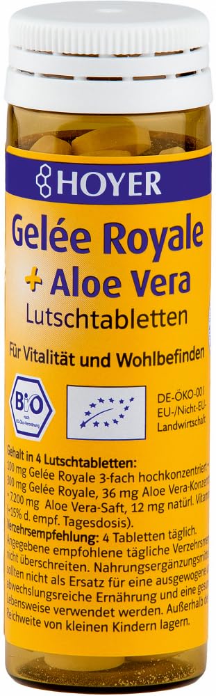 Royal jelly + aloe vera lozenges 2 x 30 gr