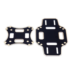 Drfeify RC Drone Frame Kit, Plastic Fiberglass X-Structure Drone Frame Kit Playing Accessories for 4-Axis Drones Musical Instrument Accessories