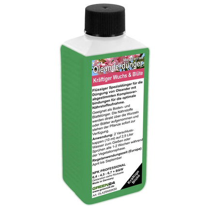GREEN24 Oleander fertilizer liquid HIGHTECH NPK complete fertilizer for Nerium Oleander
