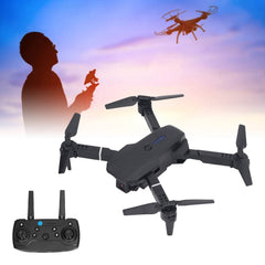 Drones with Camera for Adults, 4-Axis RC Drone, Foldable RC Quadcopter, Toy Gifts for Boys and Girls, Hovering with High Positioning, Dual Camera