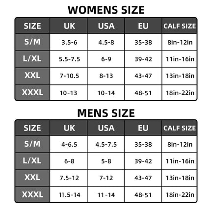 Compression socks (3 pairs) for men circulation 20-30mmHg medical compression stockings women breastfeeding (black, XXL)