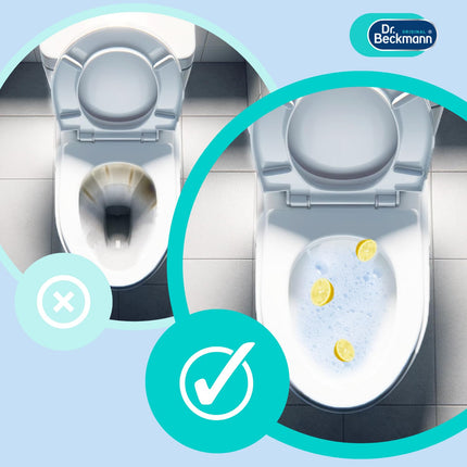 Dr. Beckmann Intensive Cleaner Toilet Foam, Self-Activating Foam 3x 100 g (One picture of the article shows two different versions)