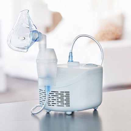 OMRON X101 Easy Nebulizer for Adults and Children – Inhaler for easy treatment of respiratory diseases such as asthma, colds, and allergies; Nebulizer with high-quality accessories