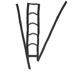 Healvian Rope Ladder Bed Ladder With Variable Handles Standing Aid Floor Standing Aids Bed Ladder Auxiliary Device for Ladder Helper Seat Lifter for Elderly Pregnant Patients For Recovery