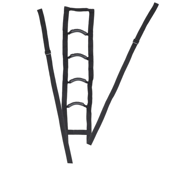 Healvian Rope Ladder Bed Ladder With Variable Handles Standing Aid Floor Standing Aids Bed Ladder Auxiliary Device for Ladder Helper Seat Lifter for Elderly Pregnant Patients For Recovery