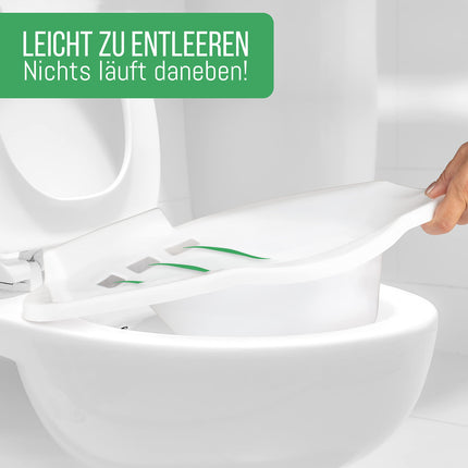 ZENVENTURE Sitz Bath - Premium Bidet Insert for the Toilet - Sitz Bath for the Treatment of Hemorrhoids - Practical Toilet Insert for Pregnant Women