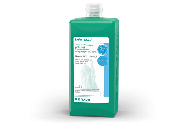 B. Braun Softa-Man hand disinfectant 1000 ml dispenser bottle