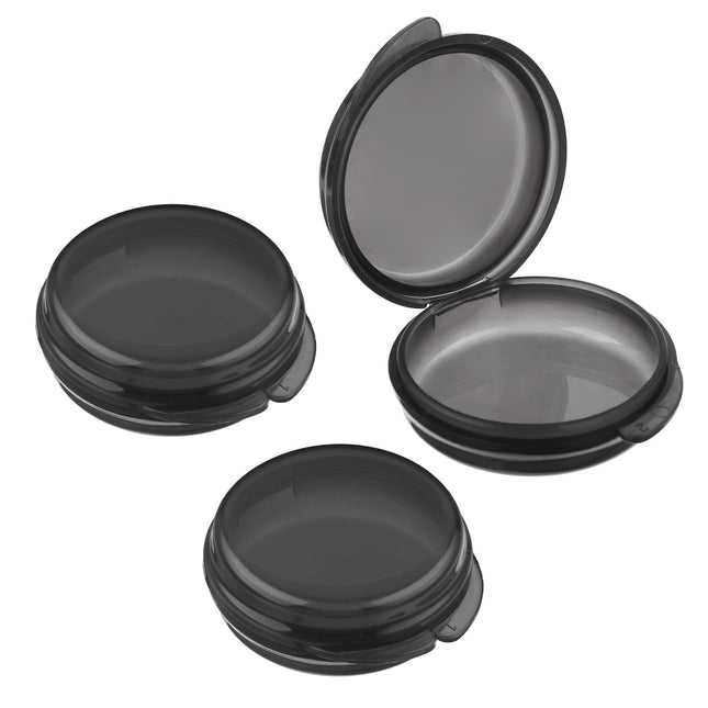 WLLHYF Small Pill Box 3 Pack Mini Pill Organizer Portable Travel Pill Container Daily Pill Box Medicine Vitamin Cod Liver Oil Storage Box Bag Purse for Home Work (Set 1)