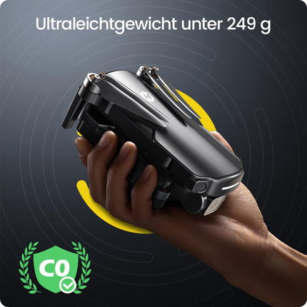 Holy Stone HS360S Drone with 4K GPS Camera for Adults, 3KM Long Range 5G Image Transmission, 20 Min Long Flight Time, Follow Me, Return, RC Foldable Drone Complete Set under 249g for Beginners, C0