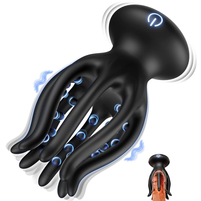 Tagnaff Masturbation for Men Penis Vibrator Glans Stimulation, 10 Modes Sex Toy for Men Couples Extreme Masturbators, Glans Vibrator Men Sex Toys Solo Vibrator Sets Pocket Pussy