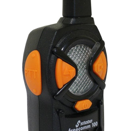 Stabo Elektronik 20100 - Stabo Freecomm radio cell phone, black