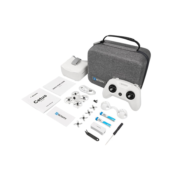 BETAFPV Cetus FPV RTF Drone Kit with 3 Flight Modes Altitude Hold Emergency Landing Ready to Fly Brushed Compatible for Beginners, Boys, Girls, Teens