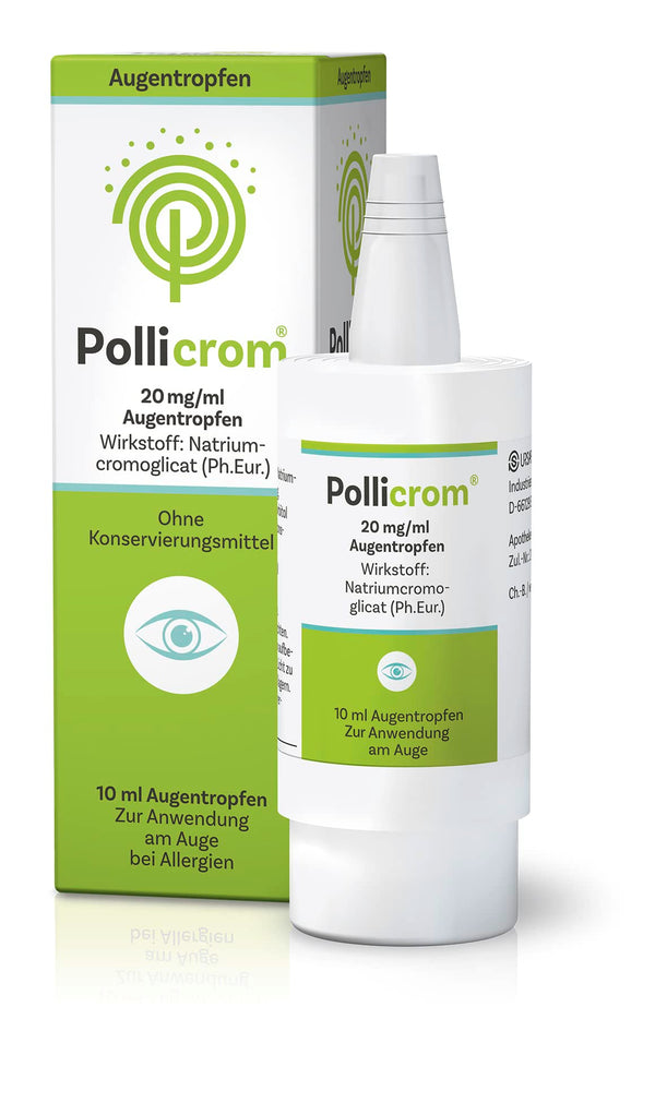 Pollicrom® eye drops - year-round, gentle basic protection for allergies with cromoglycic acid, 10ml