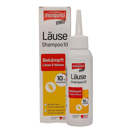 Mosquito med Lice Shampoo 2x 100ml - Fights head lice and nits | Fast and effective | Practical application | Lice remedy | Lice treatment | Value set plus Pharma Perle giveaway