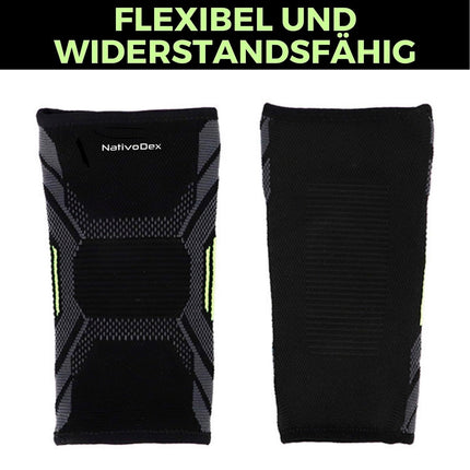 NativoDex Elbow Brace – Compression Brace for Elbow, Brace for Tennis Elbow, Golfer's Elbow, Tendonitis, Osteoarthritis, Sports - Arm Brace for Men and Women