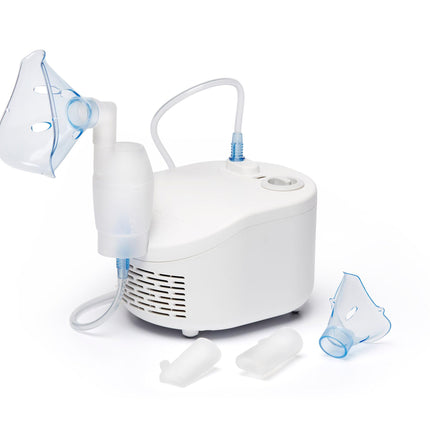 OMRON X101 Easy Nebulizer for Adults and Children – Inhaler for easy treatment of respiratory diseases such as asthma, colds, and allergies; Nebulizer with high-quality accessories