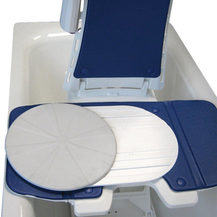 Drive Medical Vitaturn L – Simple &amp; Comfortable Swivel Chair Transfer Seat for bathlifts