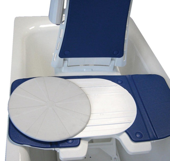 Drive Medical Vitaturn L – Simple &amp; Comfortable Swivel Chair Transfer Seat for bathlifts