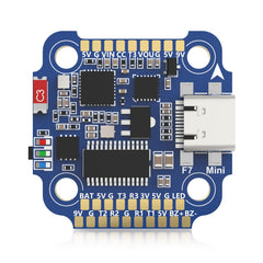 Mini F7 Flight Controller 3-6S 20x20mm Built-in Bluetooth Drone Stack Support Wireless Tuning for 2-4 inch FPV Drone