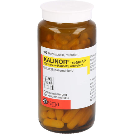 KALINOR retard P 600 mg hard capsules 100 pcs