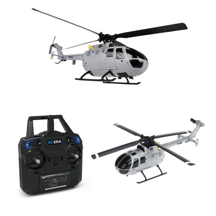 Remote Control Helicopter, 4CH RC Helicopter RTF with Aileronless Design and 6-Axis Gyro, Modularized Battery, One-Key Takeoff/Landing, Altitude Hold, for Adults Gift