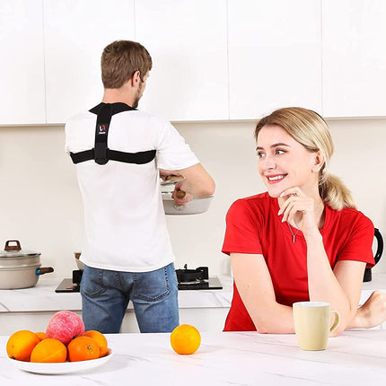 Schiara Posture Corrector for Women and Men: Comfortable Upper Back Support Adjustable Back Support for Back, Neck and Shoulder