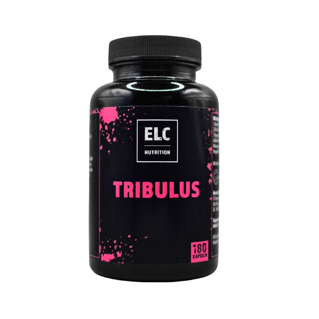 ELC Nutrition | Tribulus | Naturally boosts strength, energy, and performance | Testosterone booster | Vegan | Preservative-free | 180 capsules