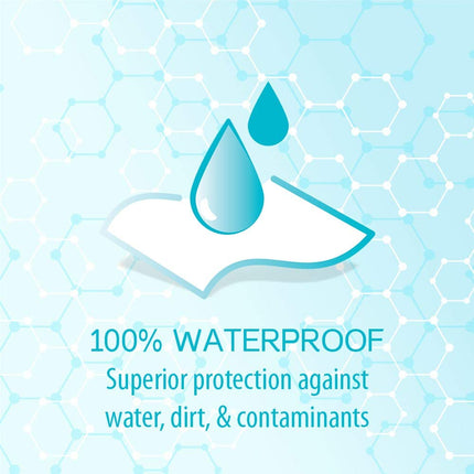 Medrull Waterproof Wound Plasters ULTRA PORE 15 x 9 cm 100% Waterproof Plaster Sterile, Transparent, Strong Hold - Protects against cuts and scratches - Ideal for showering, sports, bathing 25 pieces