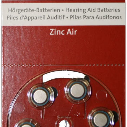 MASTERLIFE HEARING AID BATTERIES Type 312 PR41 brown A312 battery (60)