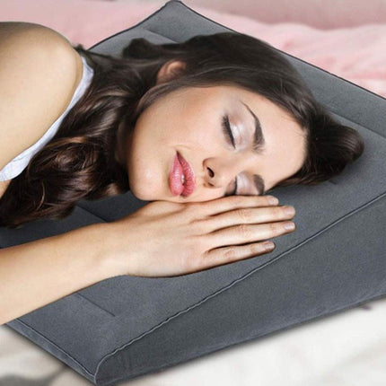 Wedge Pillow, Excellent Inflatable Wedge Pillow, Leg Lift Pillow, Inflatable Wedge Pillow, Practical and Convenient, Leg Foot Rests (leg pillow), Wedge Pillow (Color: Taupe)