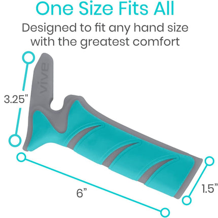 Vive Auto Assistant - Vehicle Assist Handle - Standing Mobility Aid Tool for Elderly - Safety Door Handle AutoCane - Portable Grab Bar for Seniors and Disabled, Teal
