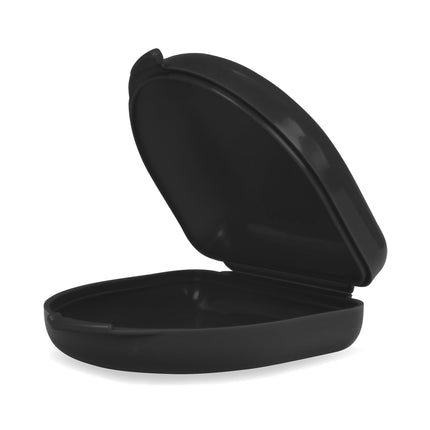 Wellsamed Orthodontic Splint Box Classic, Black, for storing braces or aligners