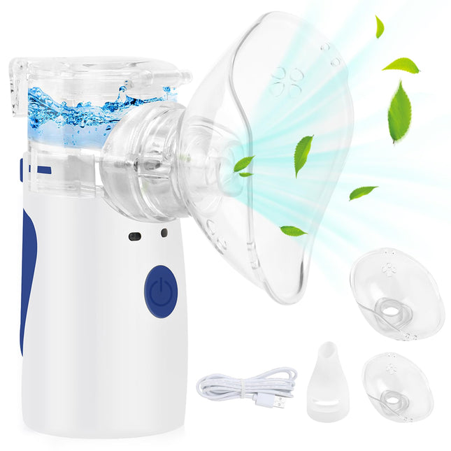 Inhaler, Inhaler with self-cleaning function, Inhaler for adults and children, Efficient atomization, Efficient atomization for home and travel use