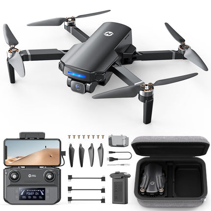 Holy Stone HS360S Drone with 4K GPS Camera for Adults, 3KM Long Range 5G Image Transmission, 20 Min Long Flight Time, Follow Me, Return, RC Foldable Drone Complete Set under 249g for Beginners, C0