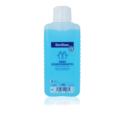 Sterillium hand disinfectant sets including dosing pump eliminates 99.9% of bacteria (2 x 500ml)