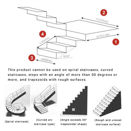 XZLZMYP Folding Wheelchair Stairlift For Disabled Elderly People Portable Electric Stair Chair Wheelchair Evacuation Stairlift Chair Stair Climber,A