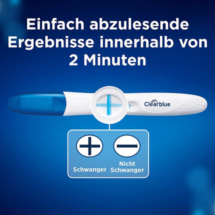 Clearblue Pregnancy Test Early Detection, Early Test, Pregnancy Test, 1x Early Pregnancy Test/Early Pregnancy Test, over 99% reliable, Determine Pregnancy, 25 mIU/ml