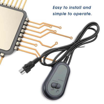 Estink Switch Hand Control, 2-Button 5-Pin 4-Wire Remote Control for TV Chairs, Electric Recliner Sofa Lift, for Electric Recliners and Lift Chairs (5A)