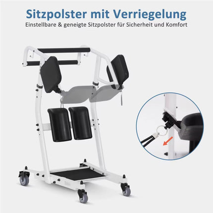 M MCombo Patient Lifter Standing Aid Bed Seniors, Care &amp; Aids Transfer Aid 180KG, Walking Aid Wheelchair 86 * 64 * 118 CM, STA446