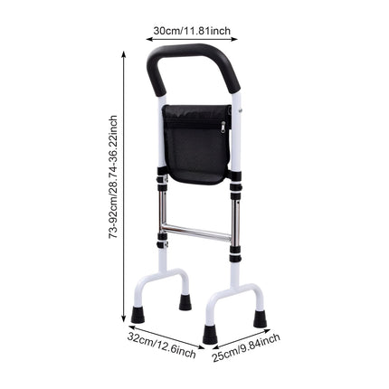 Standing aid, stable standing aid for older people, height-adjustable standing aid for seniors, walking aid for adults, standing aid for bed, toilets, sofa