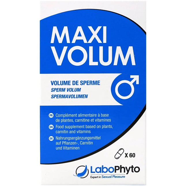 Labophyto MaxiVolum (60 capsules) – Dietary supplement for men to promote male ejaculation and intensify the sexual experience – with L-arginine and zinc