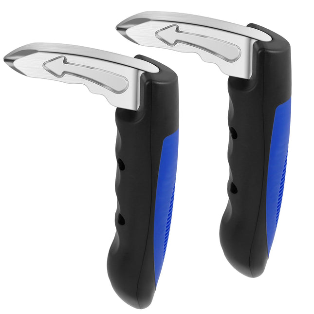 2 pieces car exit aid for seniors, multifunctional entry aid car handle, car entry aid for assistance for elderly people with disabilities when getting in and out of the car (blue)
