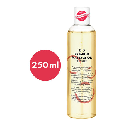 Premium massage oil from EIS | Erotic massage | Strawberry aroma | 250 ml
