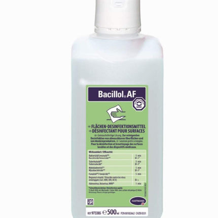 Bode Bacillol AF 500ml surface disinfectant