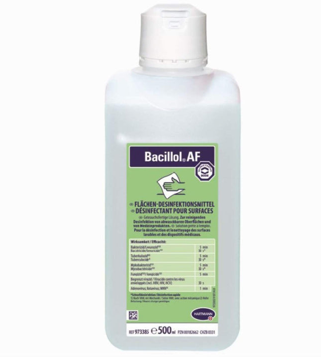 Bode Bacillol AF 500ml surface disinfectant
