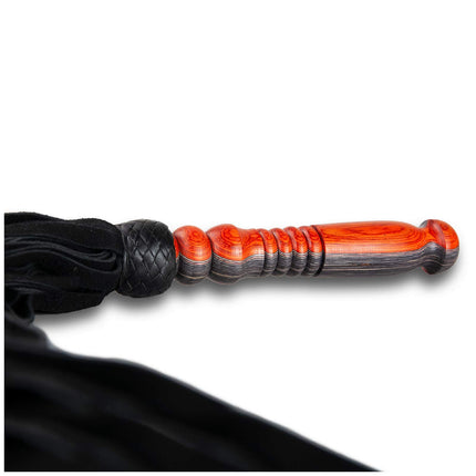 TOP quality - HANDMADE LEATHER WHIP for sex with 36 straps and 70.0 cm total length - 100% high-quality cowhide/Erotic whip, crop for SM, BDSM and bondage