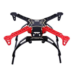 Drfeify RC Drone Frame Kit, Plastic Fiberglass X-Structure Drone Frame Kit Playing Accessories for 4-Axis Drones Musical Instrument Accessories