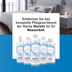 Wark24 Vinyl Cream 250ml - Vinyl Care for Waterbeds - Vinyl Cream also for water mattress vinyl, other vinyl types, and plastic surfaces - Leaves a smooth protective film (1 pack)