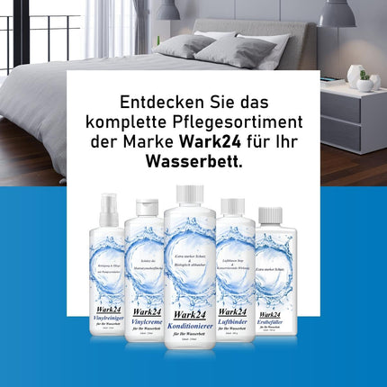 Wark24 Vinyl Cloths for Your Waterbed 15 pcs. - Cleaning &amp; Care - Comfort Size 22 x 30 cm - for Water Mattresses/Waterbeds (1 Pack)