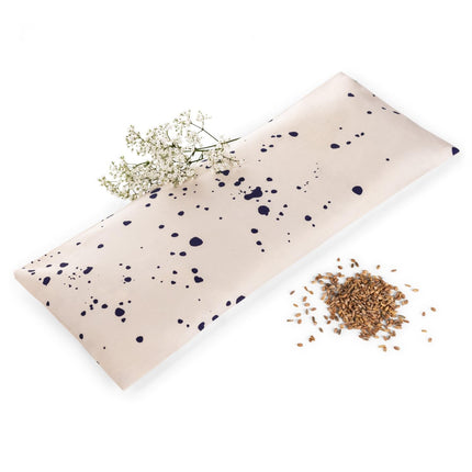 Blumtal large grain pillow for microwave - alternative microwave heating pad filled with 100% natural wheat - grain pillow for neck and shoulders - alternative to the large cherry stone pillow - pain-relieving